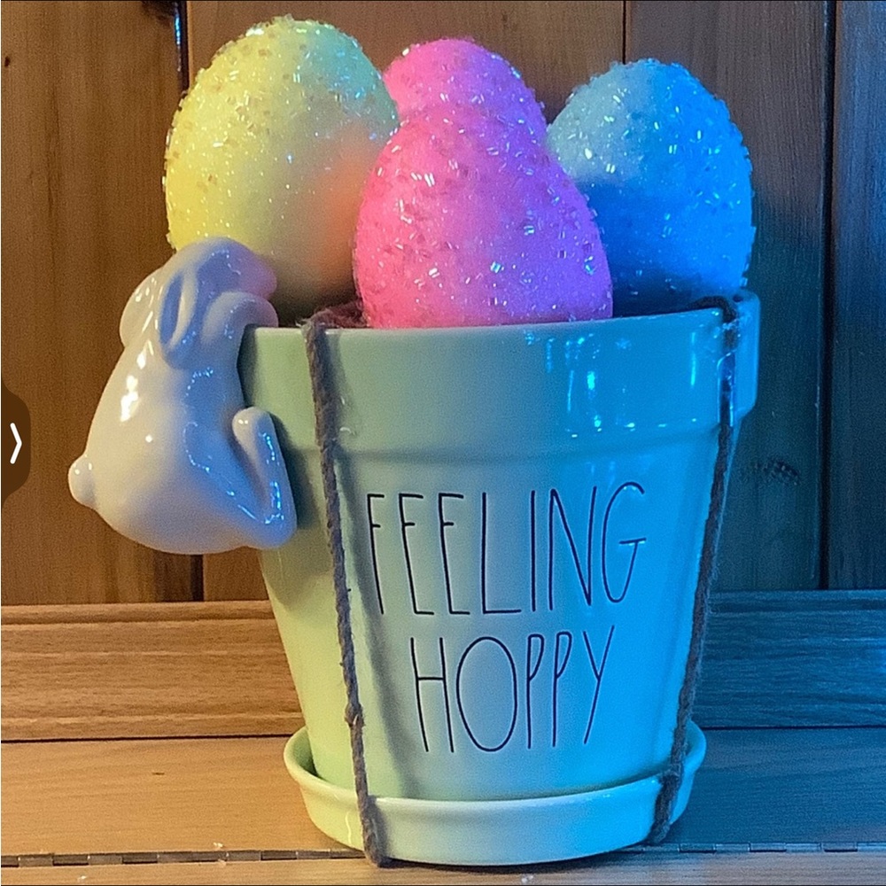 Rae Dunn Feeling Hoppy Planter
